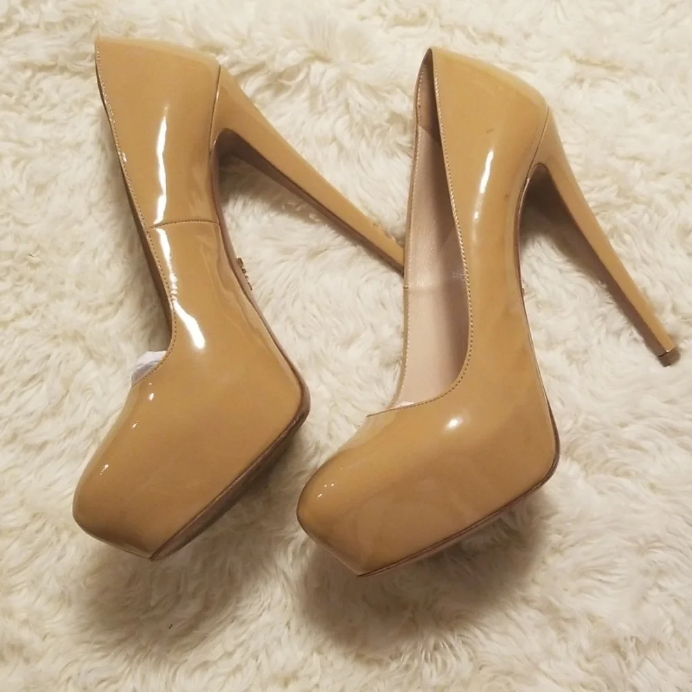 In box Prada Platform Sabbia nude heel - Picture 3 of 8